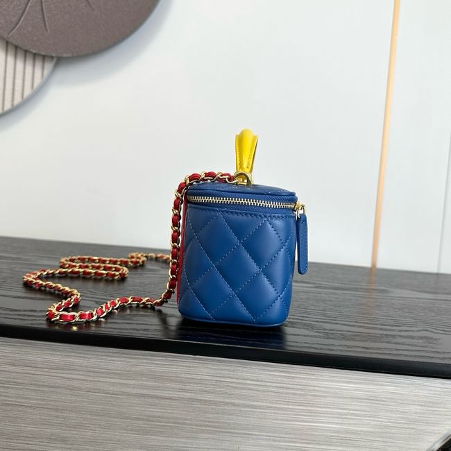 Chanel Long Vanity with Chain AP2199 Blue& Yellow & Red