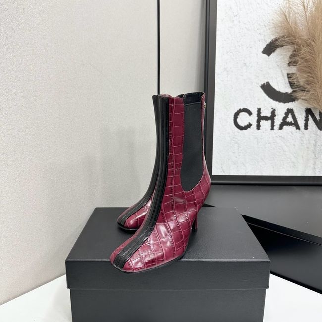 Chanel Mid-Calf Boots Calfskin 64178-6