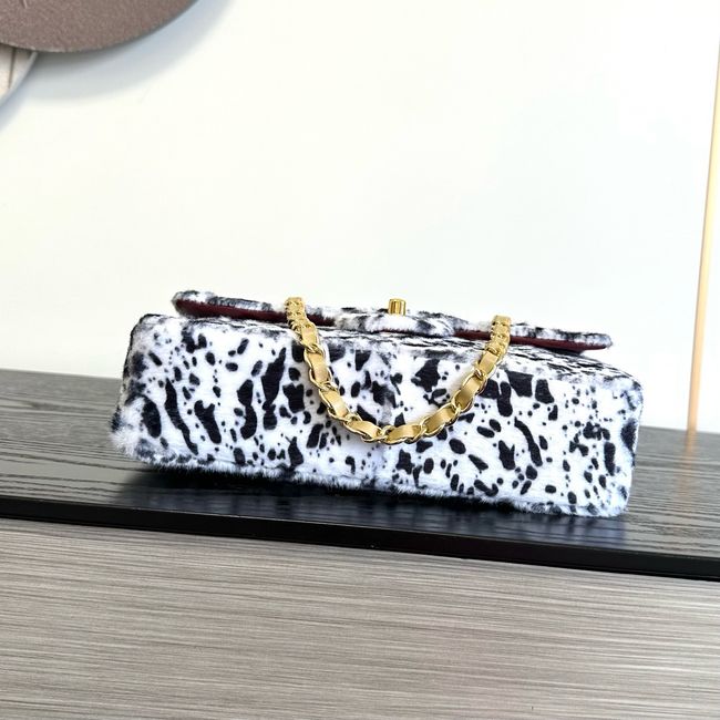Chanel SMALL FLAP BAG AS1112 White & Black