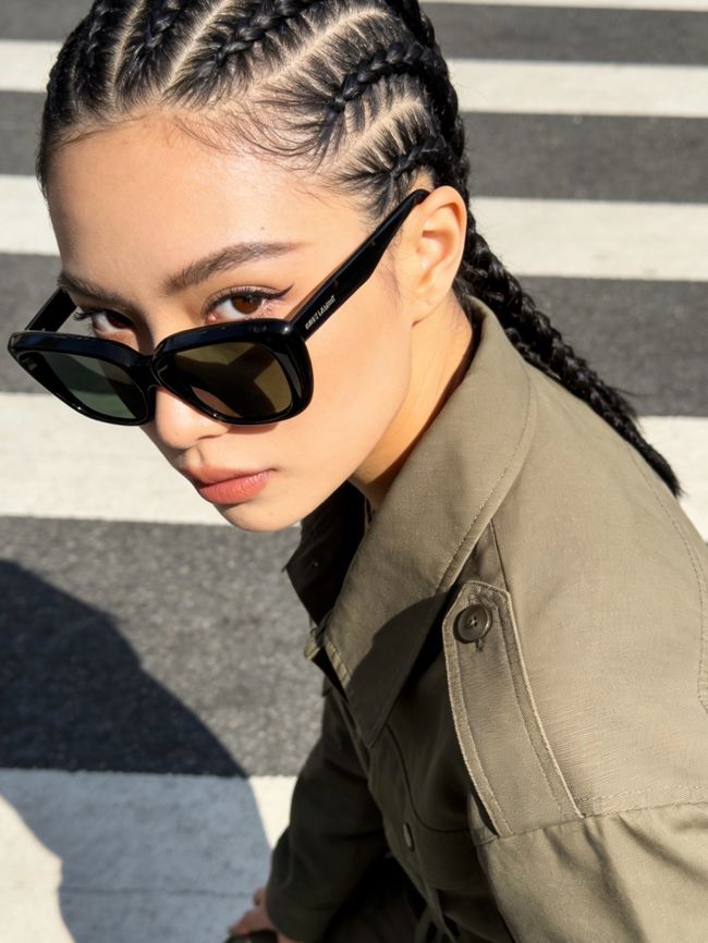 Saint Laurent Sunglasses 821508-5