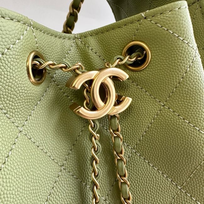 CHANEL 25 SMALL HANDBAG AS5293 Green