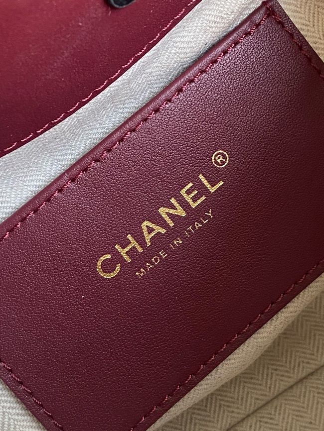 Chanel Calfskin Bucket Bag AS6537 black