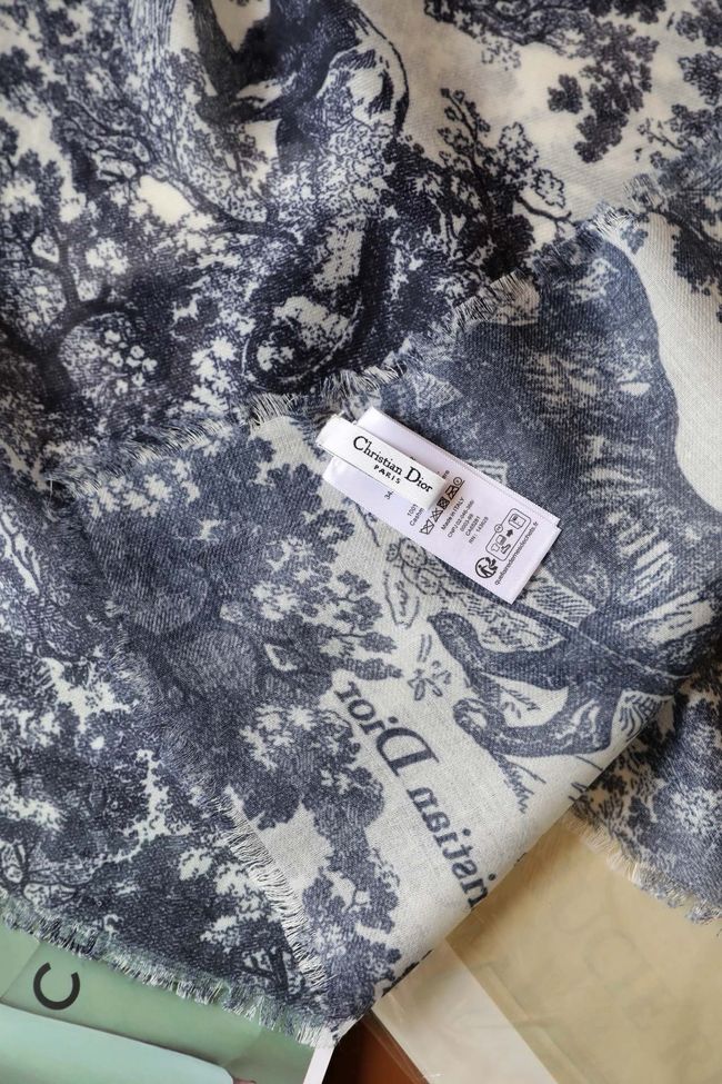 Dior Shawl Wool Silk and Cotton KY195