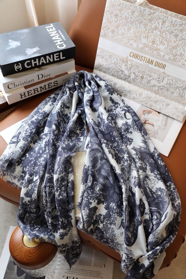 Dior Shawl Wool Silk and Cotton KY195