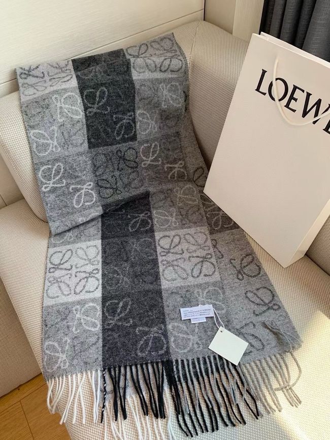 Loewe cashmere scarf 0018-3