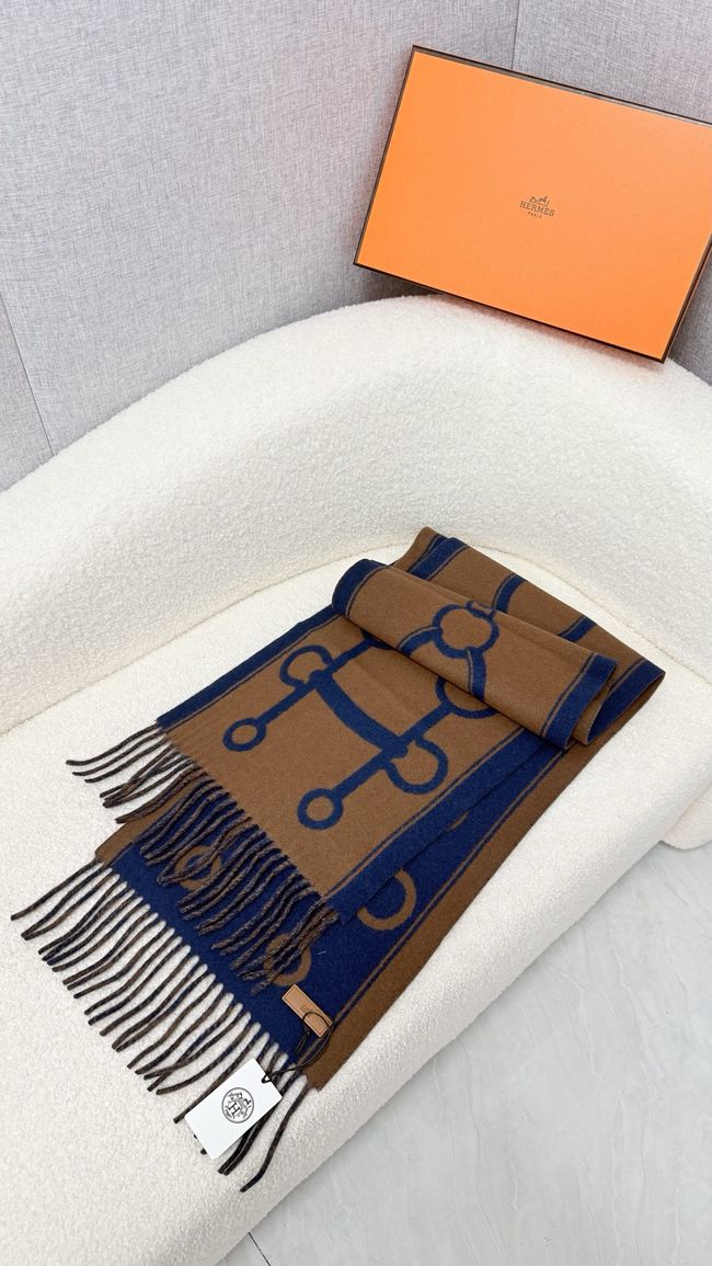 Hermes cashmere scarf H251526-1