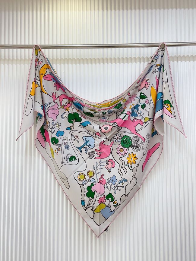 Hermes cashmere scarf H251527-3