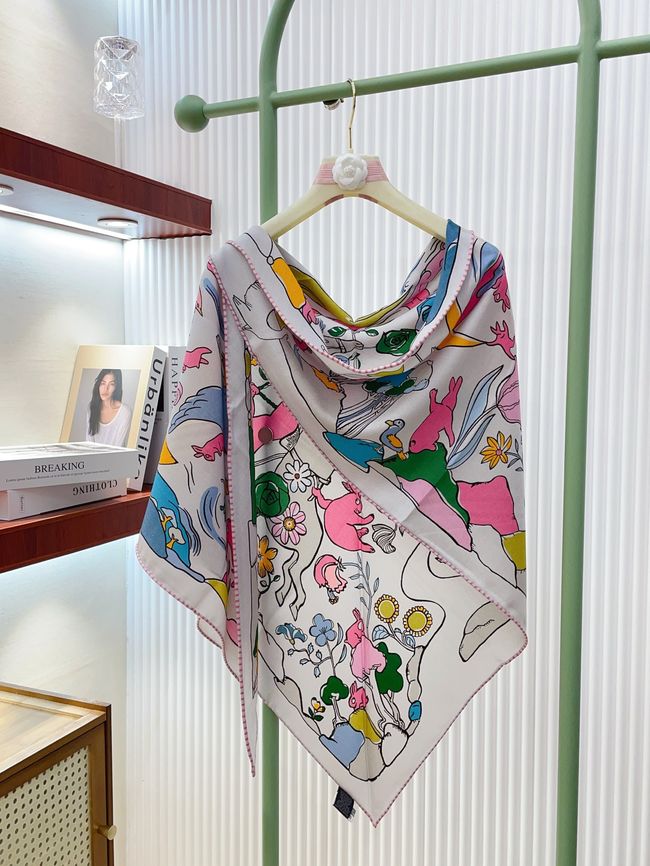 Hermes cashmere scarf H251527-3