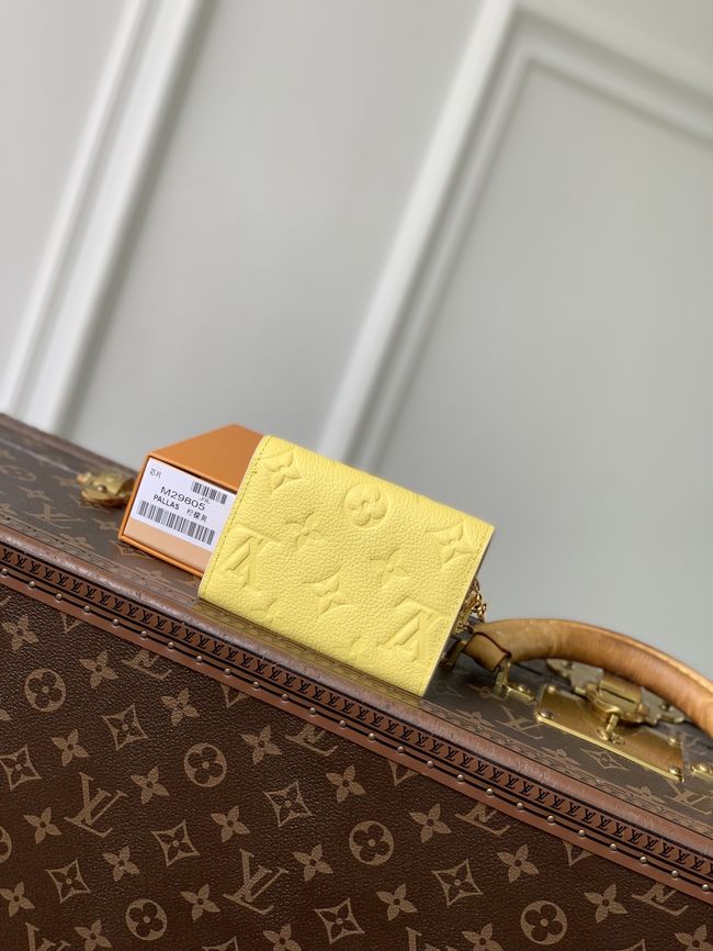 Louis Vuitton Rosalie Coin Purse M29803 Sunflower Yellow