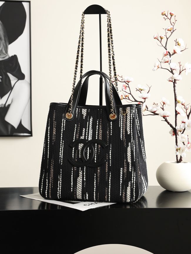 Chanel Shopping Bag AS6200 black