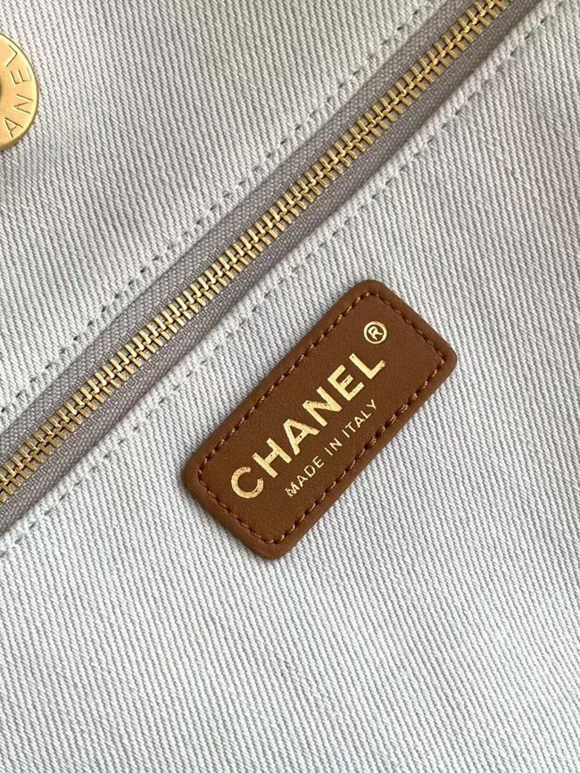 Chanel Shopping Bag AS6475 sky Blue