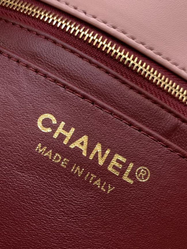 Chanel Flap Bag Lambskin AS6568 pink