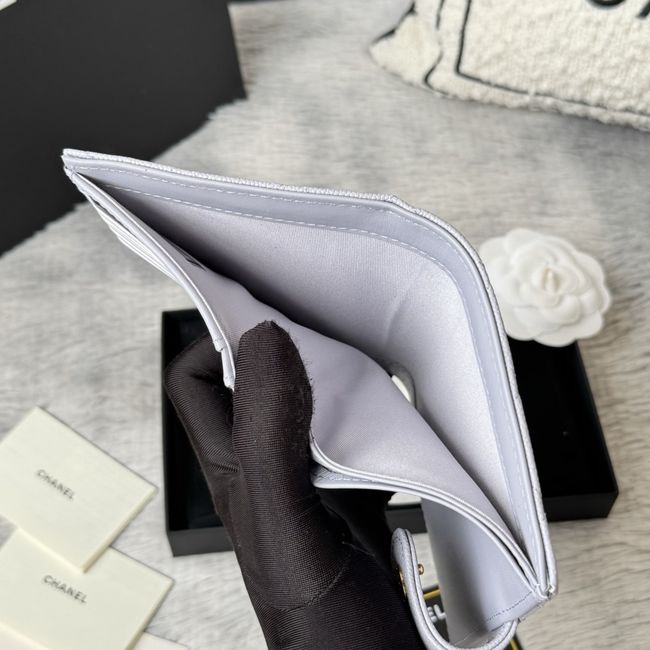 Chanel Passport Holder AP3196 Light gray