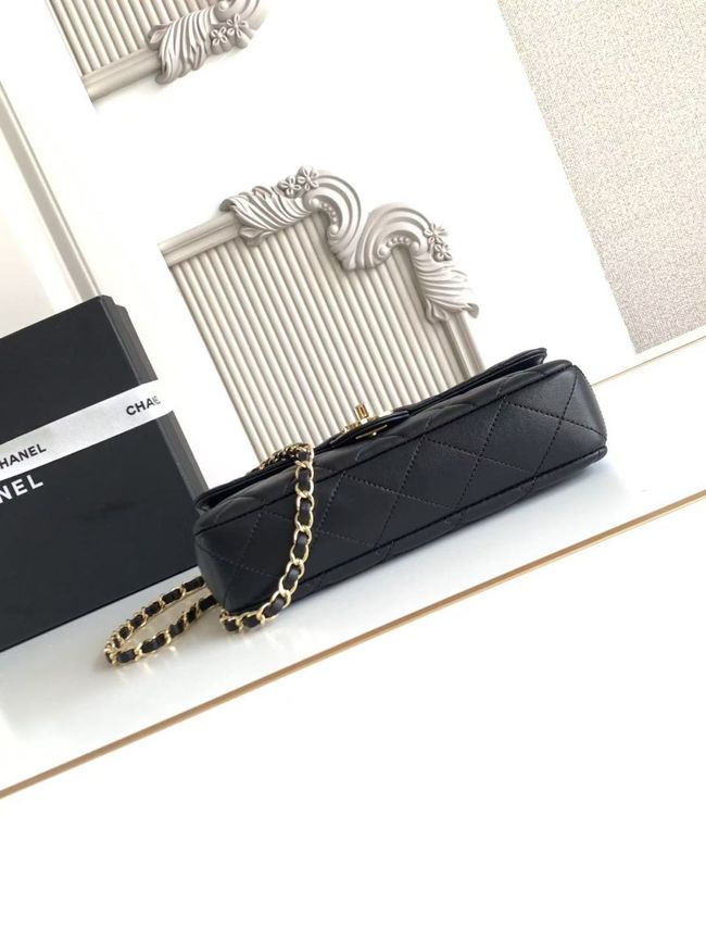 Chanel Small Flap Bag Lambskin AS6430 black