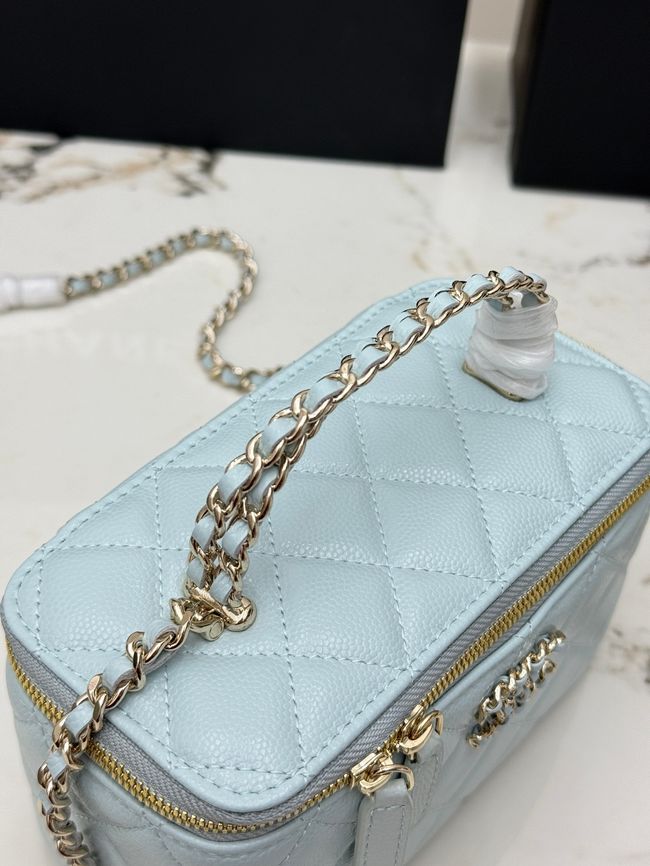Chanel Vanity with Chain AP5182 light blue