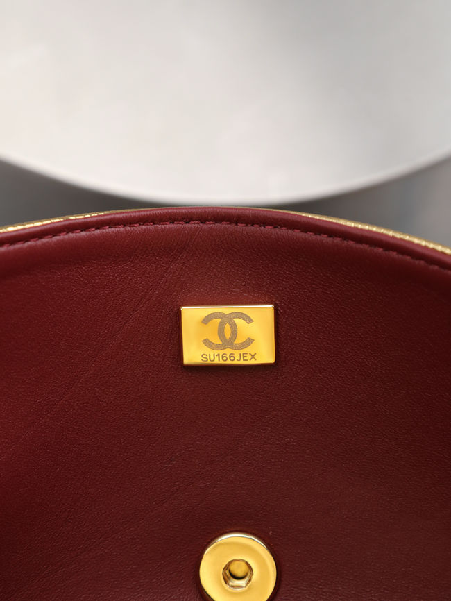 Chanel small Flap Bag AS6568 Gold