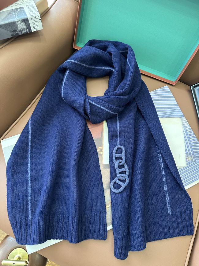 Hermes cashmere Scarf H36118-2