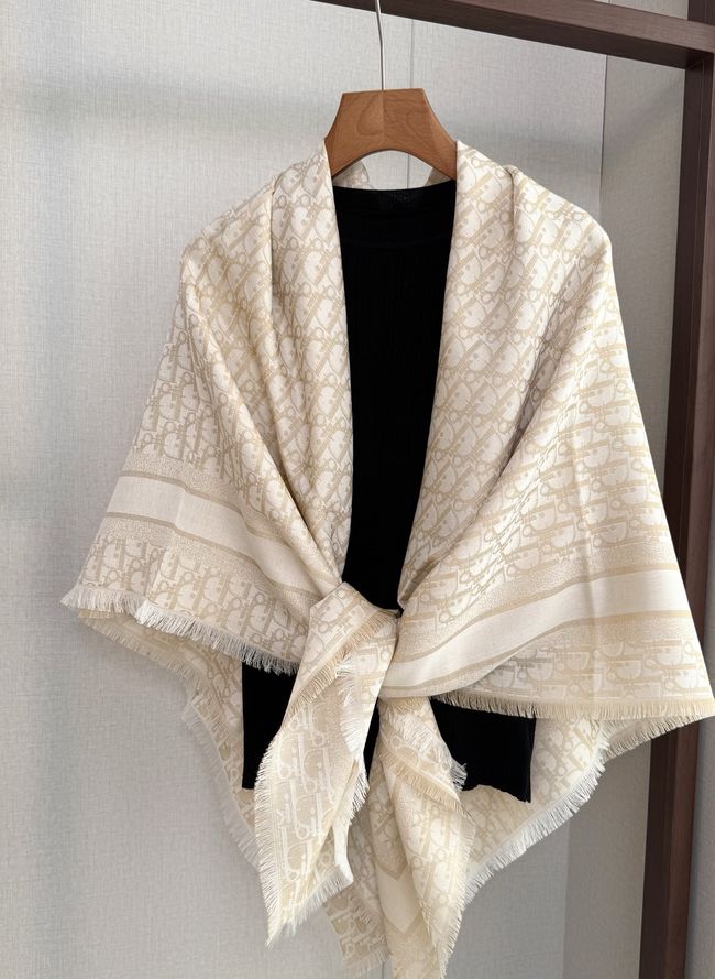 Dior Oblique Shawl Wool and Silk Jacquard I1058-10