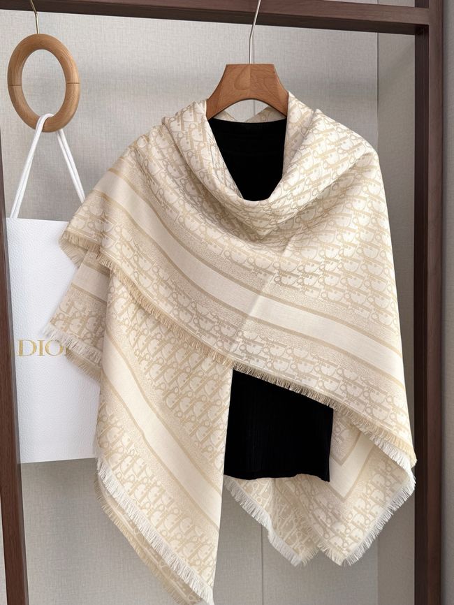 Dior Oblique Shawl Wool and Silk Jacquard I1058-10
