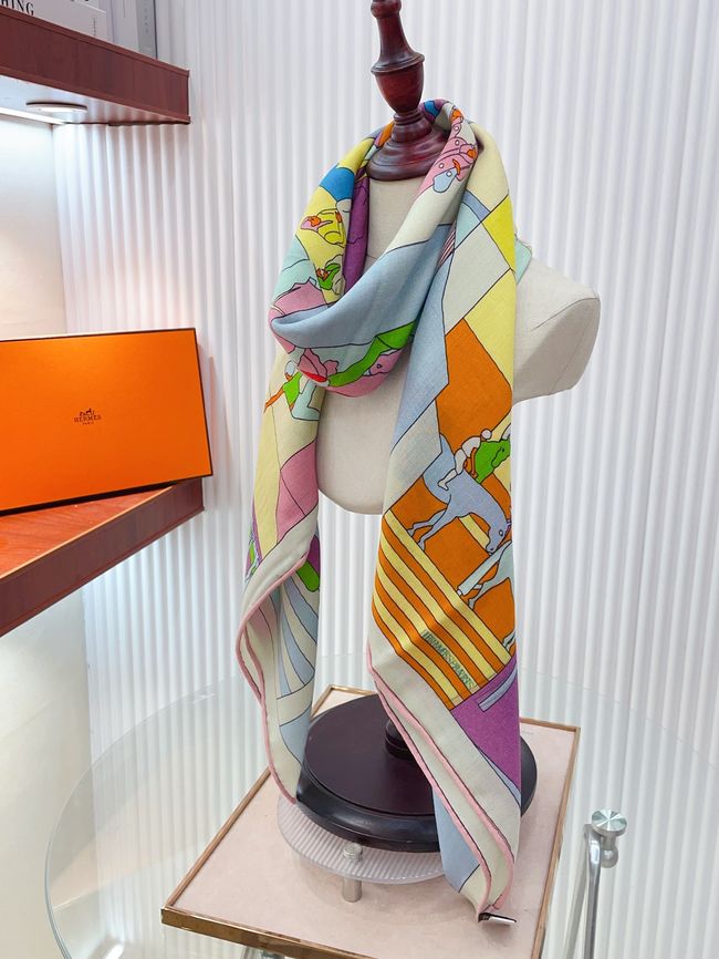 Hermes cashmere Shawl H36120-1