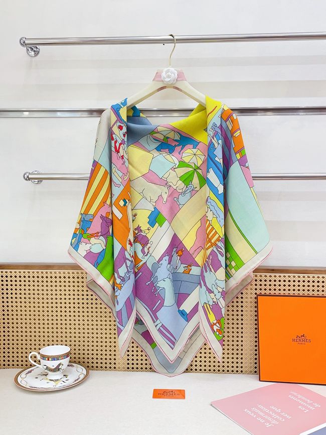 Hermes cashmere Shawl H36120-1