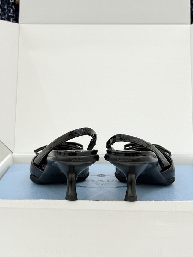 Prada Brushed leather slingback pumps 1I702O-8