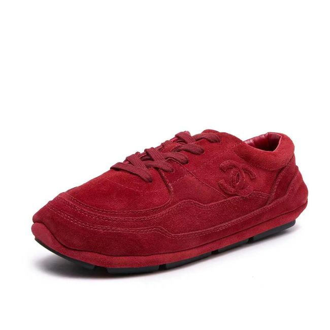 Chanel Trainers Suede Calfskin G47655-3