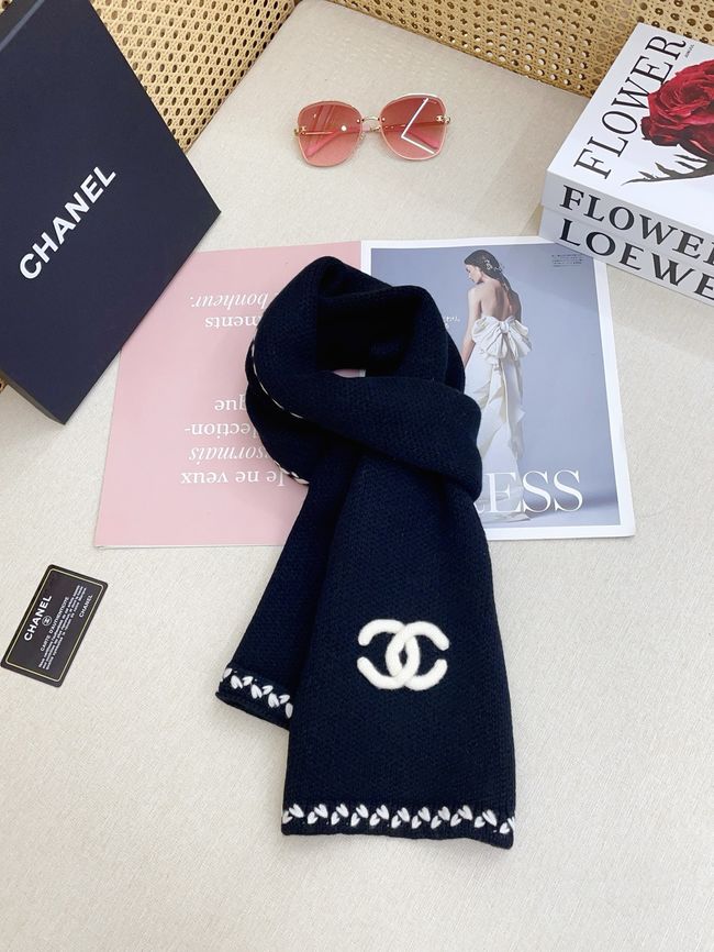 Chanel Cashmere Scarf&Hat AAC073-1