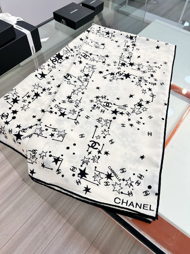 Chanel Wool and Silk Shawl AAC493-1