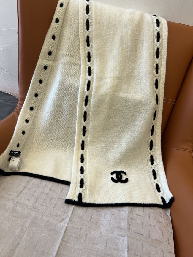 Chanel Cashmere Scarf  AAC077-2