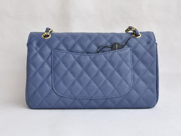 Chanel 2.55 Quilted Flap Bag 1112 Light Blue with Gold Hardware