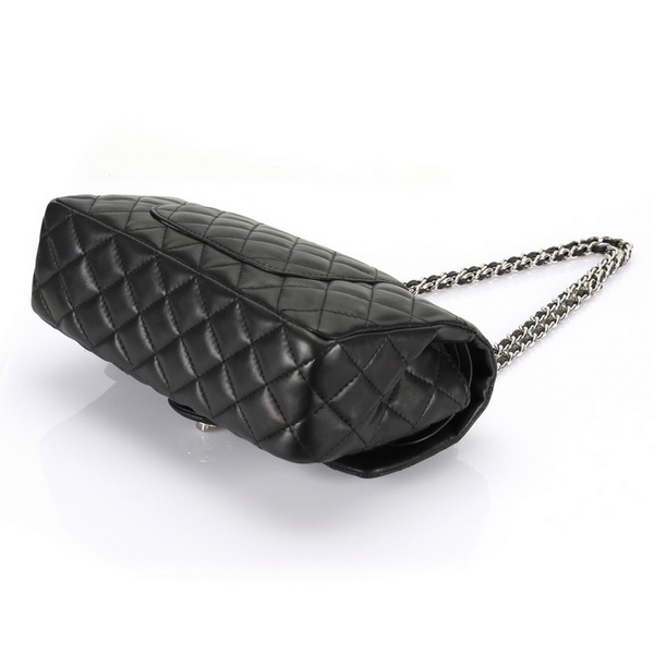 Chanel Classic Flap Bag Original Leather A1112 Black