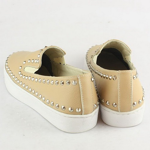 Christian Louboutin Beige Rollerboy Loafers Shoes