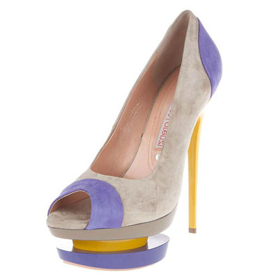 Giuseppe Lorenzi Suede Pumps Multicolour