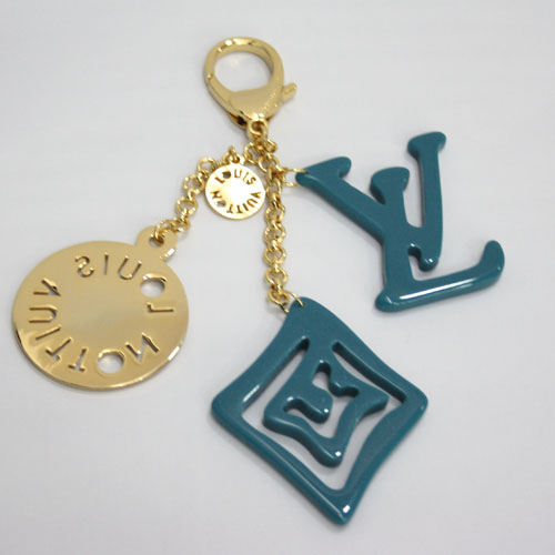 Louis Vuitton Keyring 043 Blue Decoration