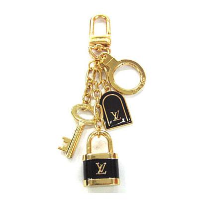 Louis Vuitton Bag Charm M60075 BLACK