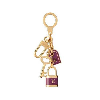 Louis Vuitton Bag Charm M60075 PURPLE