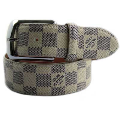 Louis Vuitton Damier Belts 9632 White