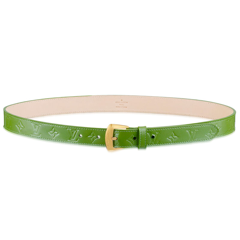 Louis Vuitton Phoenix Monogram Vernis Belt M9670U