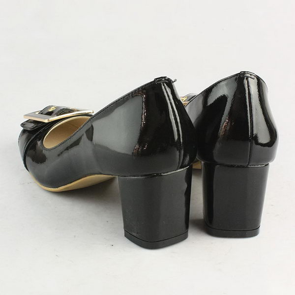 Prada Patent Leather Pump PD076 Black