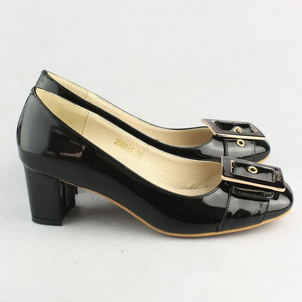 Prada Patent Leather Pump PD076 Black