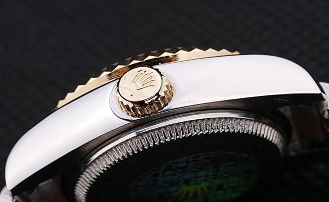 Rolex Datejust Golden Cutwork Women 25mm Watch-RD3770