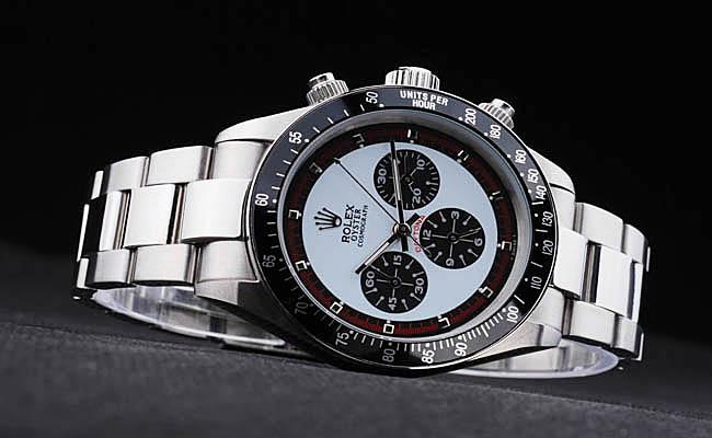 Rolex Daytona Mechanism Black Bezel White 39mm Watch-RD3858