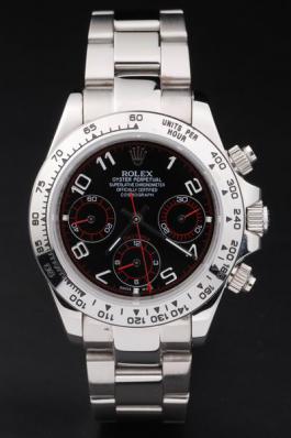 Rolex Daytona Mechanism Black Surface Men Watch-RD2424