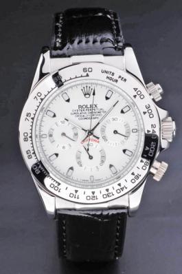 Rolex Daytona Mechanism White Stainless Steel Watch-RD3896