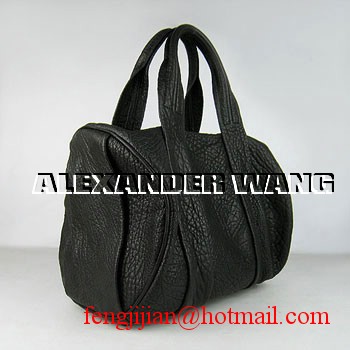 Alexander Wang Leather Duffle Bag 63460 Black