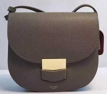 Pelle Celine Trotteur borsa in vitello CTA8002 Khaki