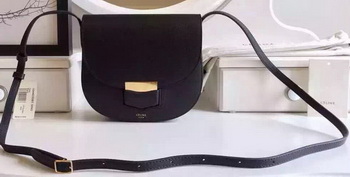 Pelle Celine Trotteur Borsa Litchi CTA4298 nero