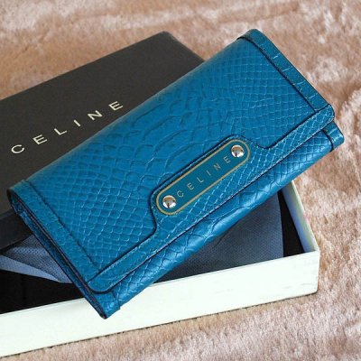 Celine Portafoglio blu