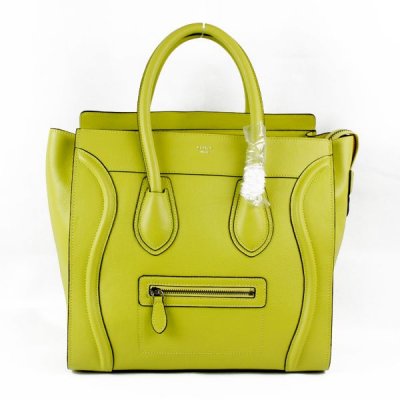 Celine Boston Giallo Sorriso Pelle Borse